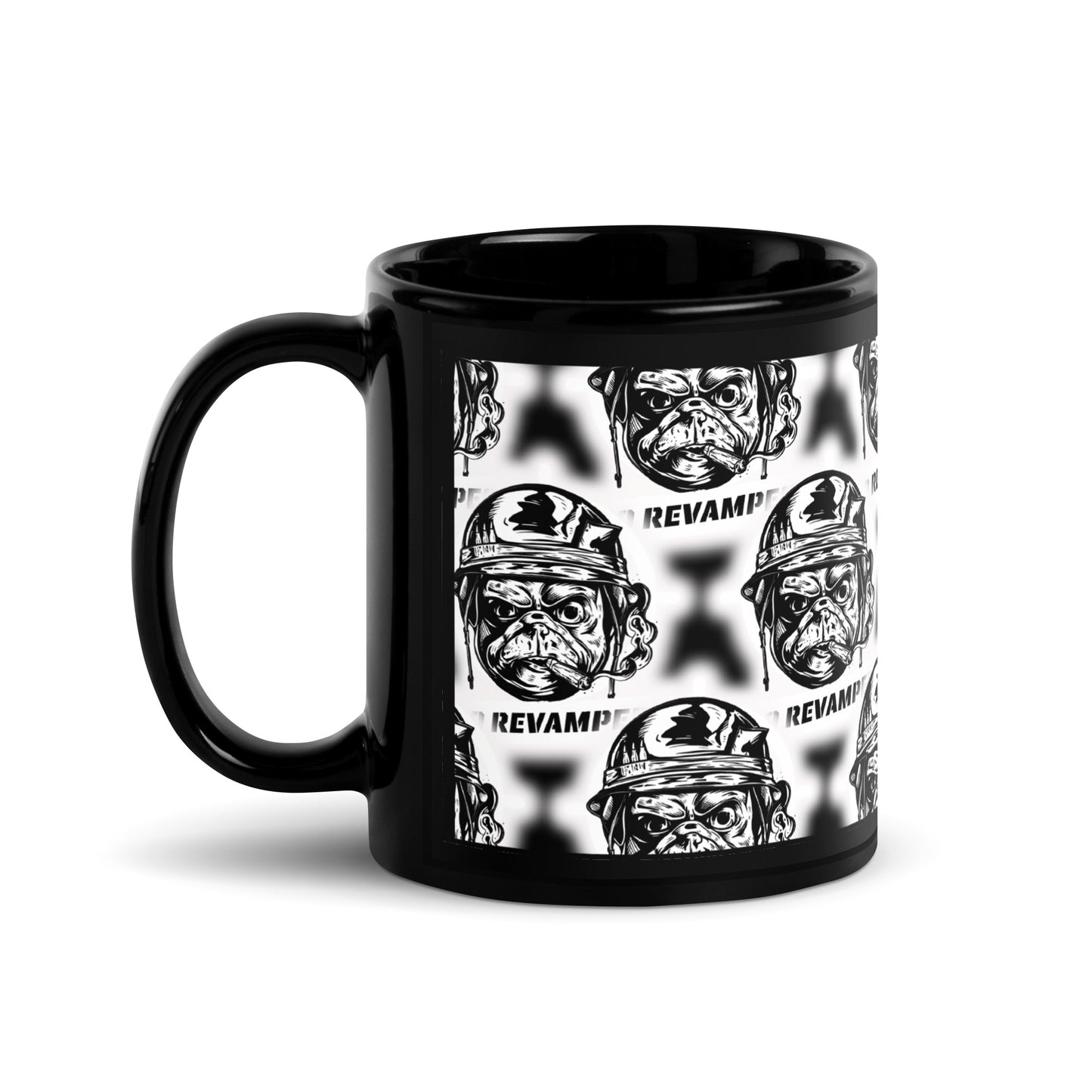 Black Glossy Mug
