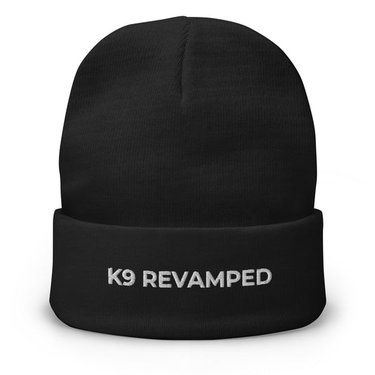 K9 Revamped Embroidered Beanie